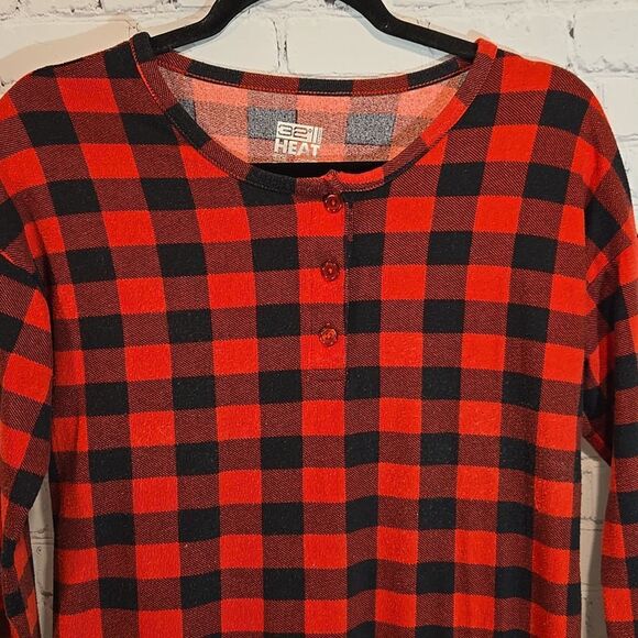 32 Degrees Heat Buffalo Check Nightgown Size S - Picture 2 of 8